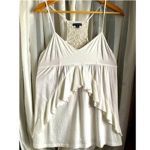 American Eagle Cream Halter